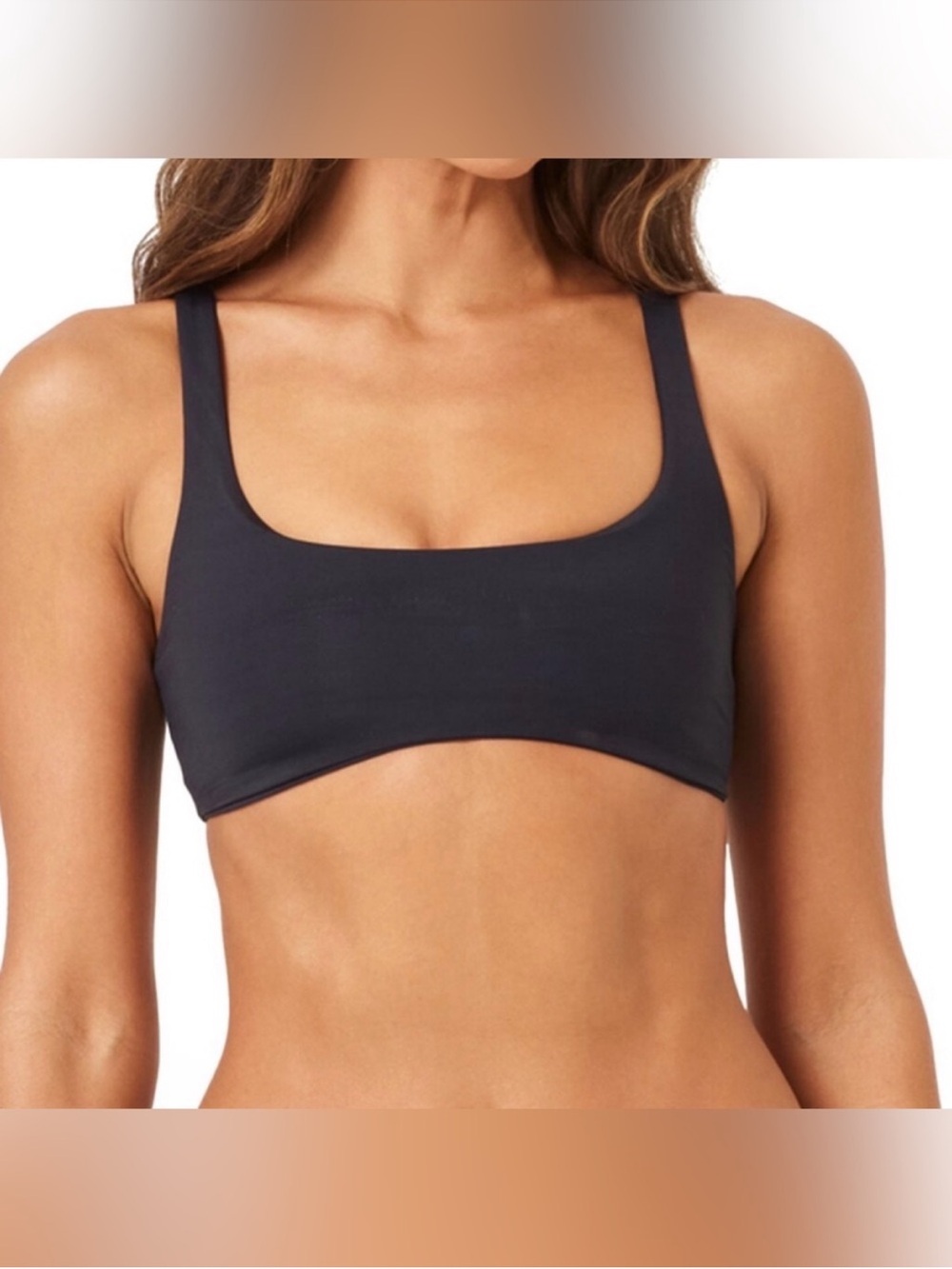 Aerie black bikini top XS